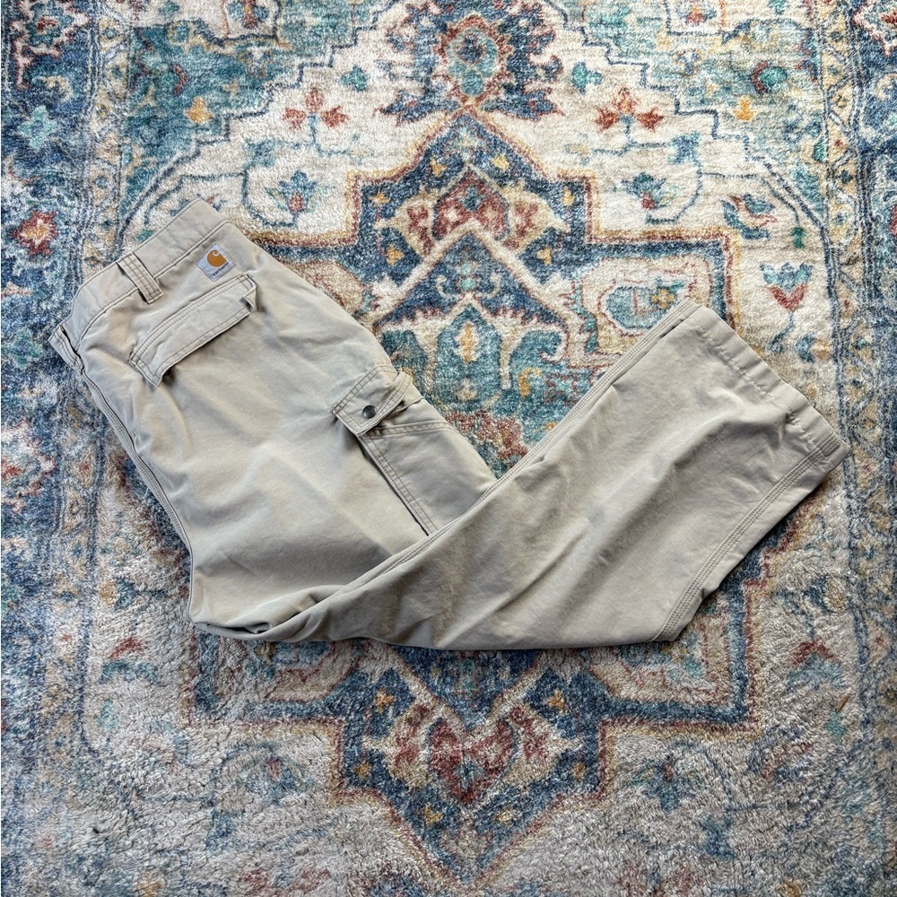 Carhartt Men's Khaki Cargo Pants